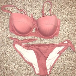 Pink Bow Bikini